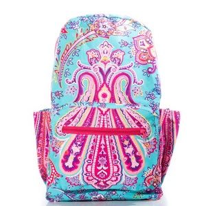 Colorful Canvas Batik Coachella Backpack